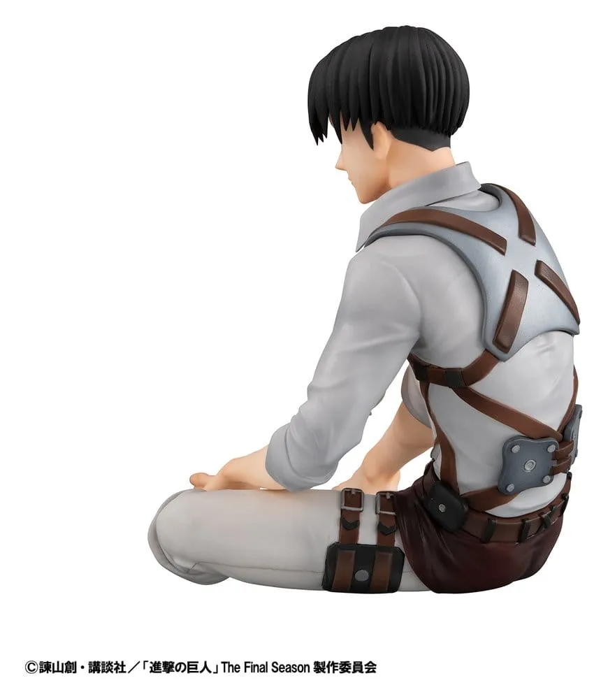 Attack on Titan G.E.M. Series PVC Figure Squad Captain Levi Palm Size 9 cm